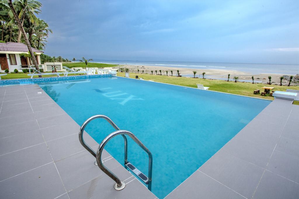 Hotel Lux Ngwesaung Buitenkant foto